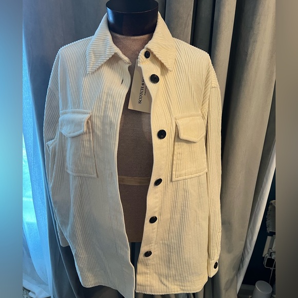 NWT Scotch & Soda Corduroy Shacket - Vanilla White (Size Small)
MSRP $268 - Picture 2 of 8